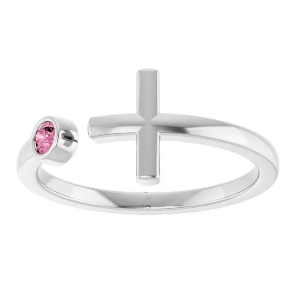 Negative Space Cross Ring Image 3 Arnold's Jewelry and Gifts Logansport, IN