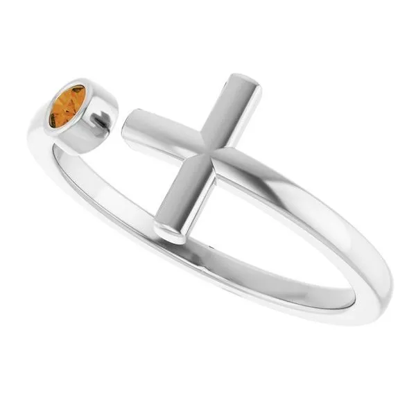 Negative Space Cross Ring Image 5 Rasmussen Jewelers Spanish Fork, UT