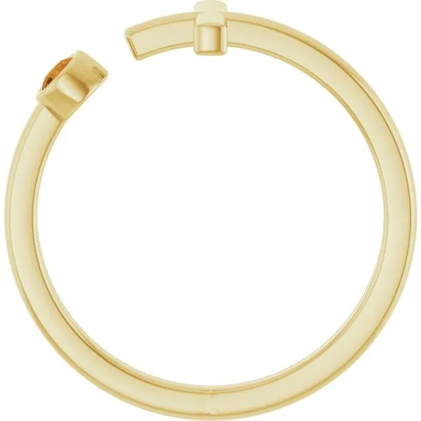 Negative Space Cross Ring Image 2 Rasmussen Jewelers Spanish Fork, UT