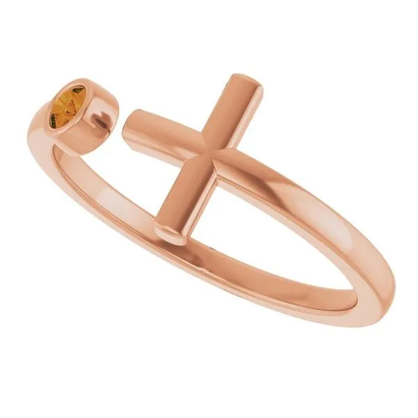 Negative Space Cross Ring Image 5 Rasmussen Jewelers Spanish Fork, UT