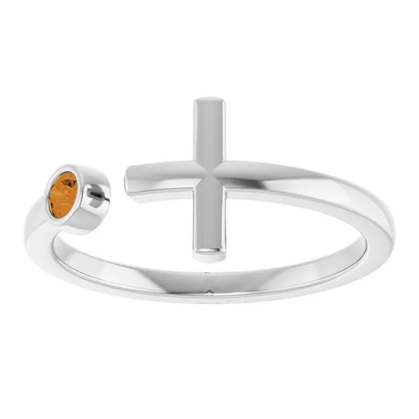 Negative Space Cross Ring Image 3 Jewelry Design Studio Jensen Beach, FL