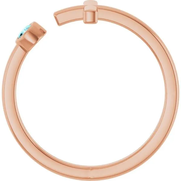 Negative Space Cross Ring Image 2 Arnold's Jewelry and Gifts Logansport, IN