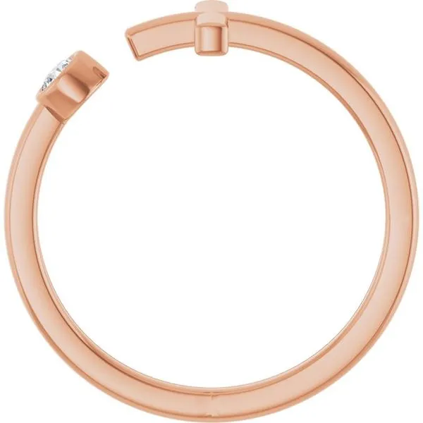 Negative Space Cross Ring Image 2 Rasmussen Jewelers Spanish Fork, UT