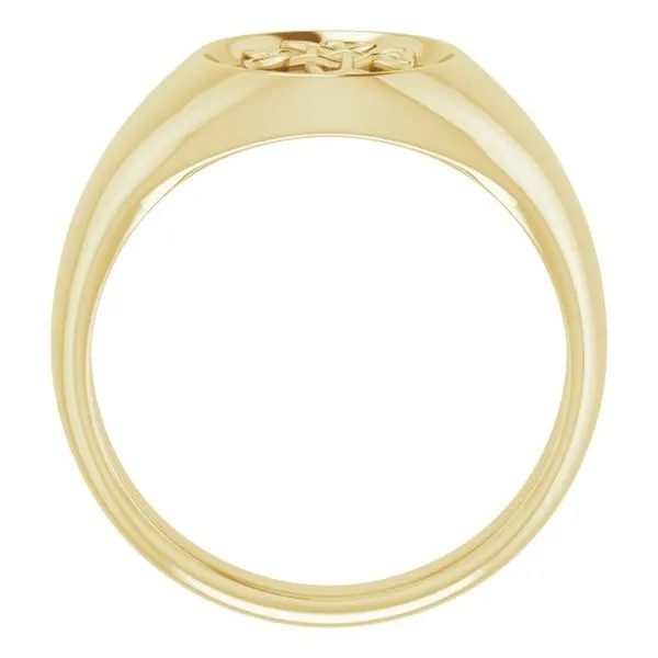 Celtic-Inspired Cross Ring Image 2 Arnold's Jewelry and Gifts Logansport, IN