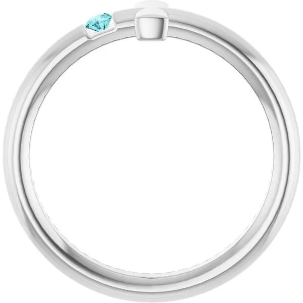 Sideways Cross Ring Image 2 Hopman Jewelers Elkhart, IN