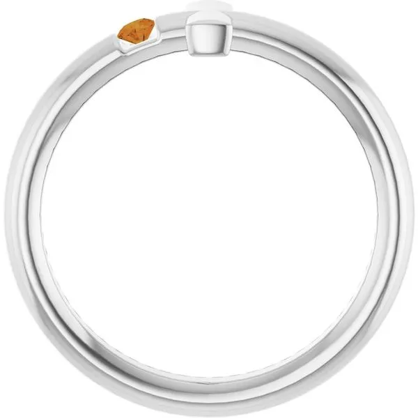 Sideways Cross Ring Image 2 J. Meredith Jewelers Delafield, WI