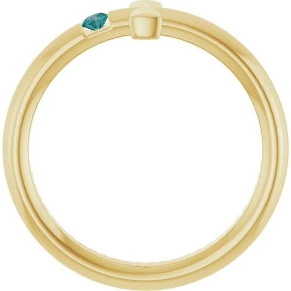 Sideways Cross Ring Image 2 Hopman Jewelers Elkhart, IN