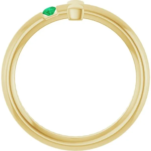 Sideways Cross Ring Image 2 Hopman Jewelers Elkhart, IN