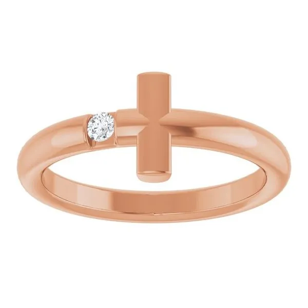 Sideways Cross Ring Image 3 Rasmussen Jewelers Spanish Fork, UT