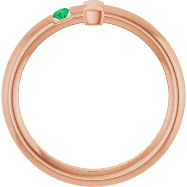 Sideways Cross Ring Image 2 Hopman Jewelers Elkhart, IN