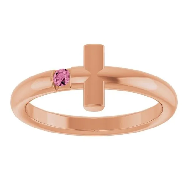 Sideways Cross Ring Image 3 Jewelry Design Studio Jensen Beach, FL