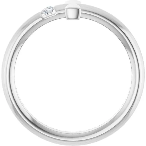 Sideways Cross Ring Image 2 Jewelry Design Studio Jensen Beach, FL