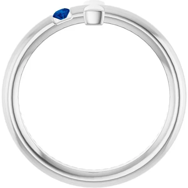 Sideways Cross Ring Image 2 J. Meredith Jewelers Delafield, WI