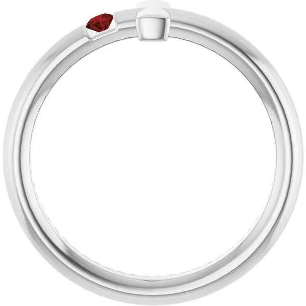 Sideways Cross Ring Image 2 J. Meredith Jewelers Delafield, WI