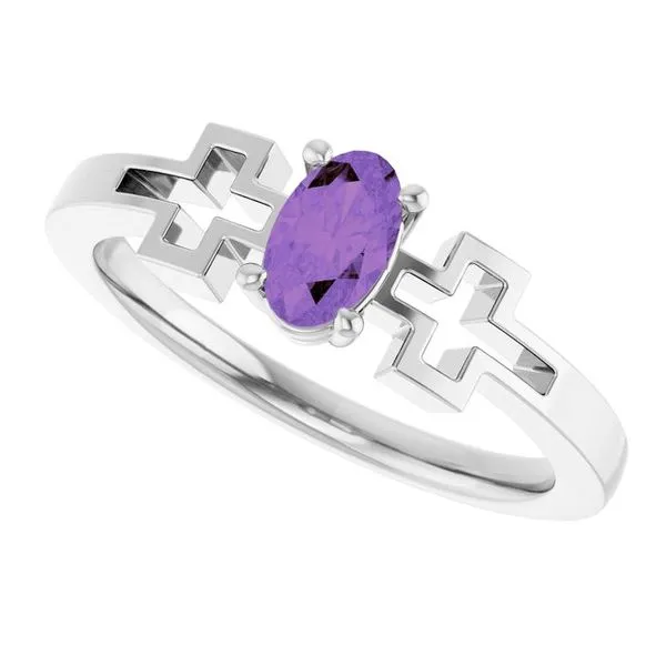 Youth Cross Ring Image 5 Cherry Street Jewelers Tulsa, OK