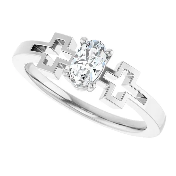 Youth Cross Ring Image 5 Hopman Jewelers Elkhart, IN