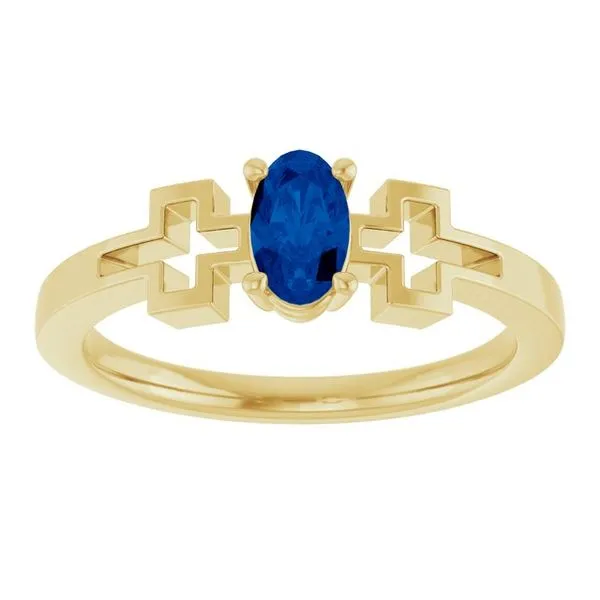 Youth Cross Ring Image 3 D'Errico Jewelry Scarsdale, NY