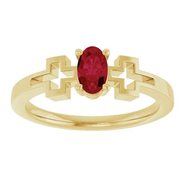 Youth Cross Ring Image 3 Hopman Jewelers Elkhart, IN