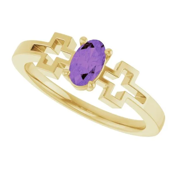 Youth Cross Ring Image 5 James & Williams Jewelers Berwyn, IL