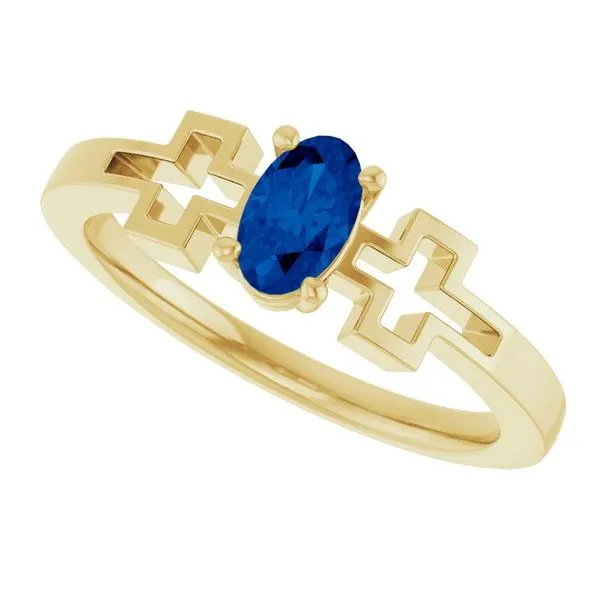 Youth Cross Ring Image 5 Cherry Street Jewelers Tulsa, OK