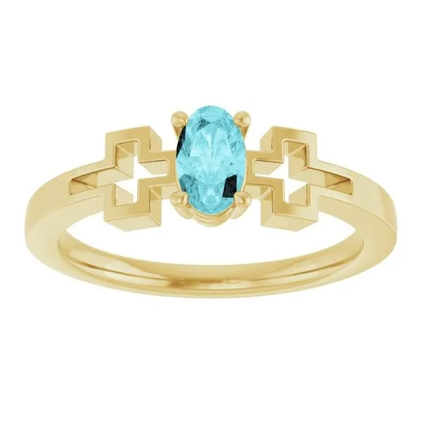 Youth Cross Ring Image 3 Jewelry Design Studio Jensen Beach, FL