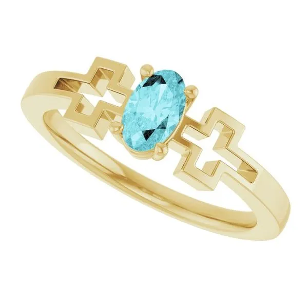 Youth Cross Ring Image 5 Jewelry Design Studio Jensen Beach, FL