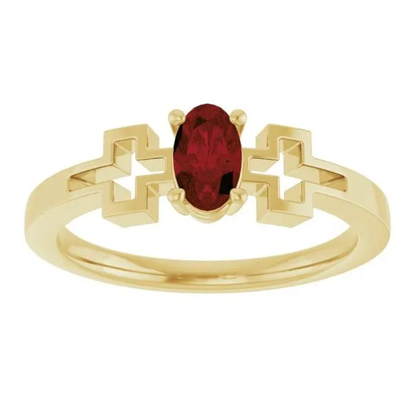 Youth Cross Ring Image 3 Cherry Street Jewelers Tulsa, OK