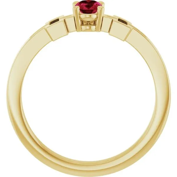 Youth Cross Ring Image 2 Rick's Jewelers California, MD