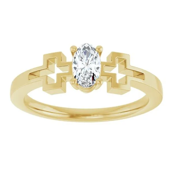 Youth Cross Ring Image 3 Hopman Jewelers Elkhart, IN