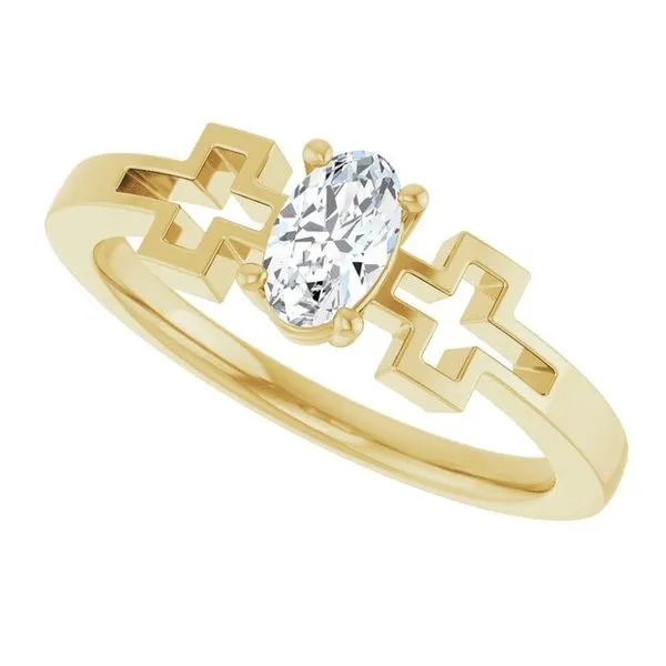 Youth Cross Ring Image 5 Hopman Jewelers Elkhart, IN