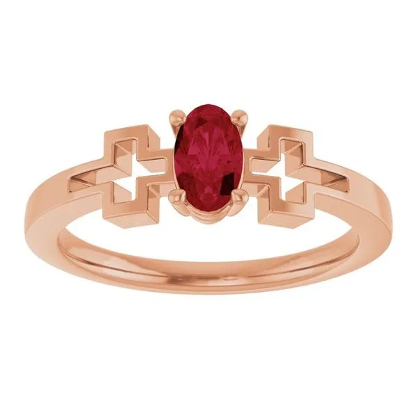 Youth Cross Ring Image 3 Jewelry Design Studio Jensen Beach, FL