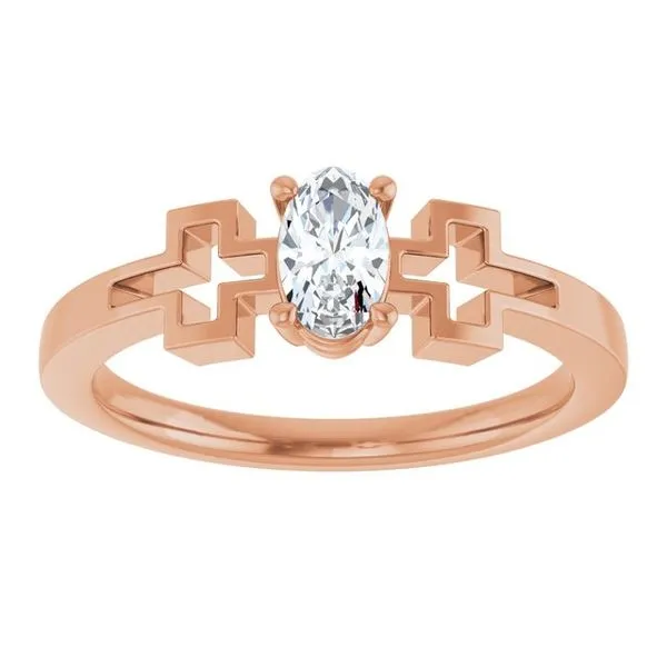 Youth Cross Ring Image 3 G.G. Gems, Inc. Scottsdale, AZ