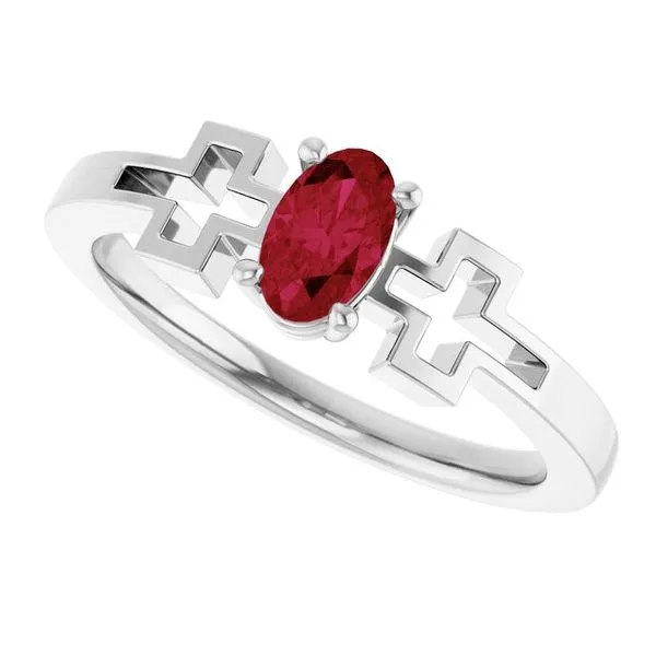 Youth Cross Ring Image 5 J. Meredith Jewelers Delafield, WI