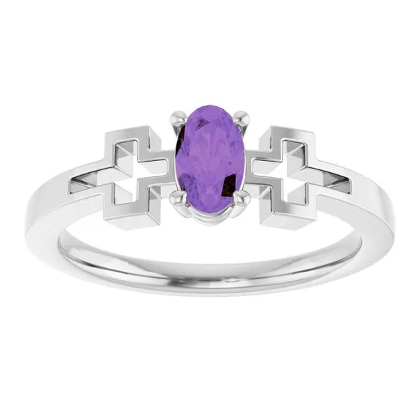 Youth Cross Ring Image 3 J. Meredith Jewelers Delafield, WI