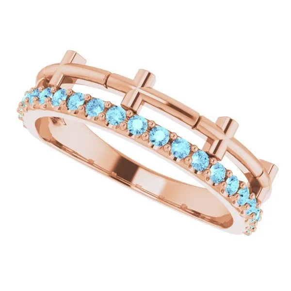 Stackable Cross Ring Image 5 Hopman Jewelers Elkhart, IN