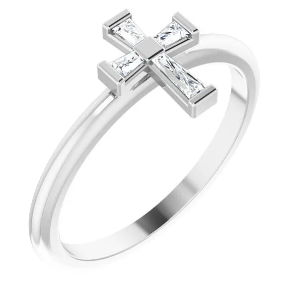 Accented Stackable Cross Ring Rasmussen Jewelers Spanish Fork, UT