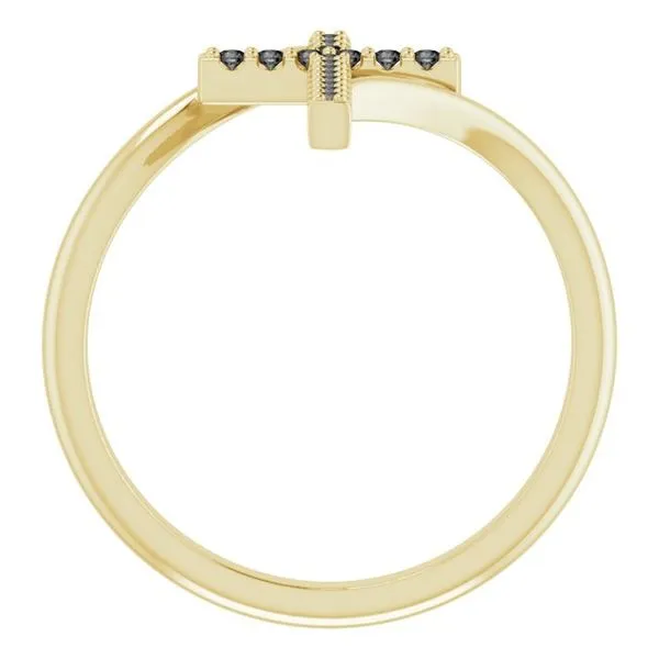 Cross Ring Image 2 Jewelry Design Studio Jensen Beach, FL