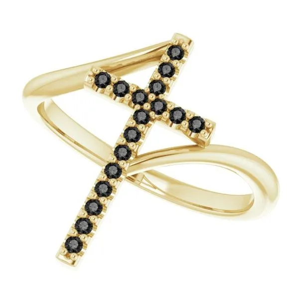 Cross Ring Image 5 Hopman Jewelers Elkhart, IN