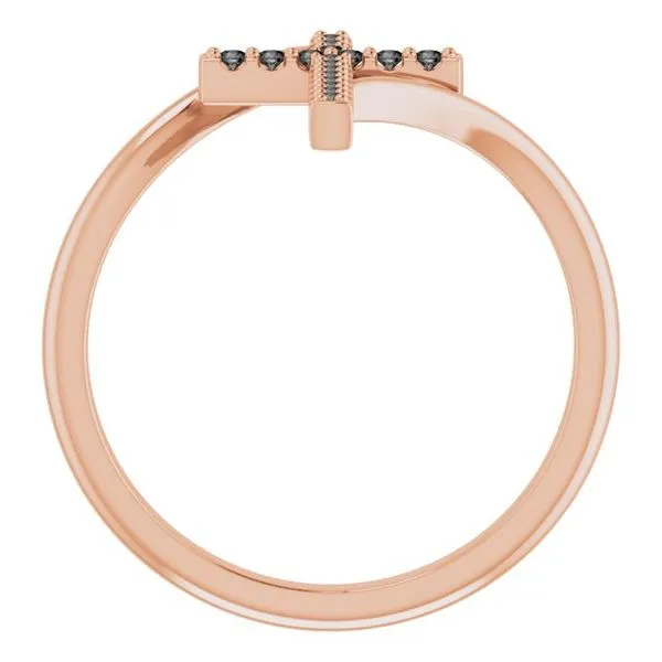 Cross Ring Image 2 Jewelry Design Studio Jensen Beach, FL