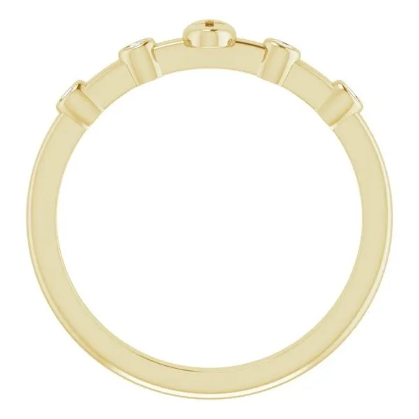 Stackable Cross Ring Image 2 Hopman Jewelers Elkhart, IN