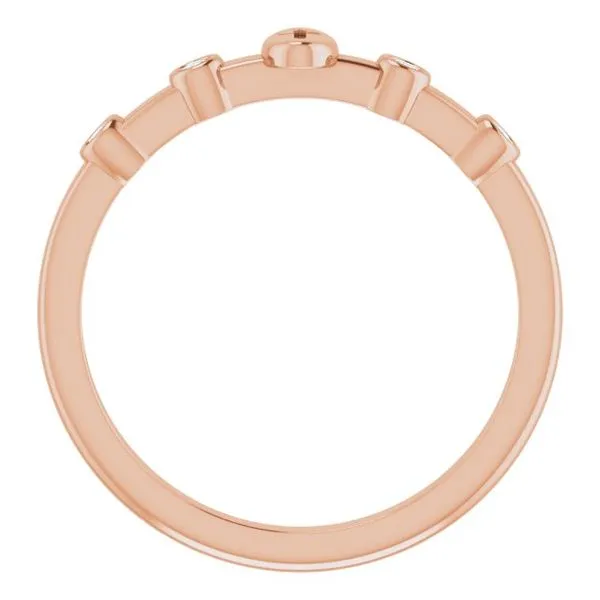 Stackable Cross Ring Image 2 Rasmussen Jewelers Spanish Fork, UT