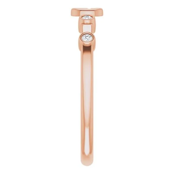 Stackable Cross Ring Image 4 Hopman Jewelers Elkhart, IN