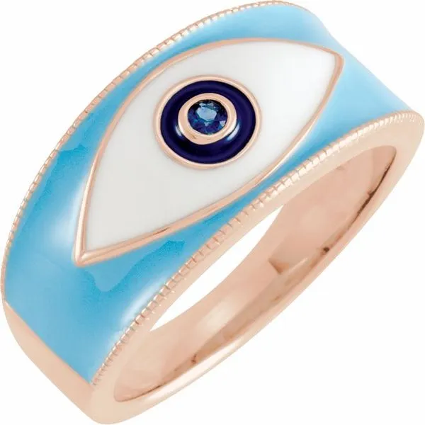 Evil Eye Ring J. Meredith Jewelers Delafield, WI