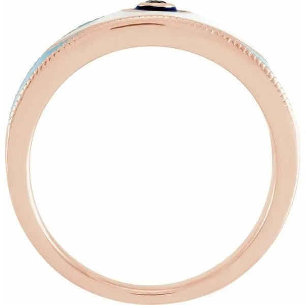 Evil Eye Ring Image 2 J. Meredith Jewelers Delafield, WI