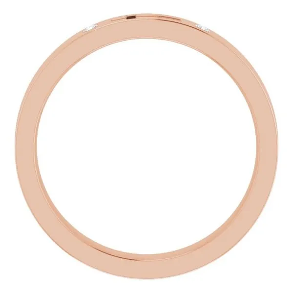 Pierced Cross Stackable Ring Image 2 Hopman Jewelers Elkhart, IN