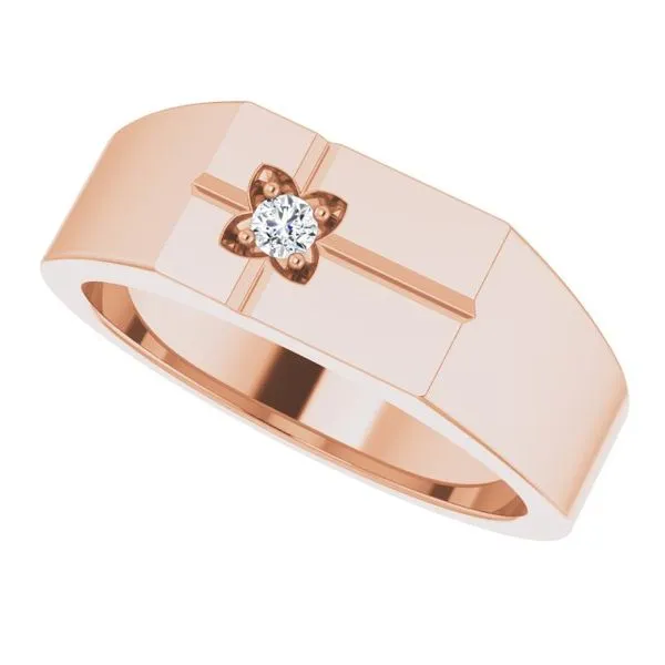 Cross Ring Image 5 Hopman Jewelers Elkhart, IN