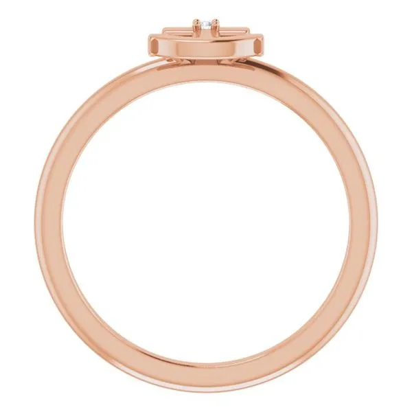 Cross Anchor Ring Image 2 Hopman Jewelers Elkhart, IN