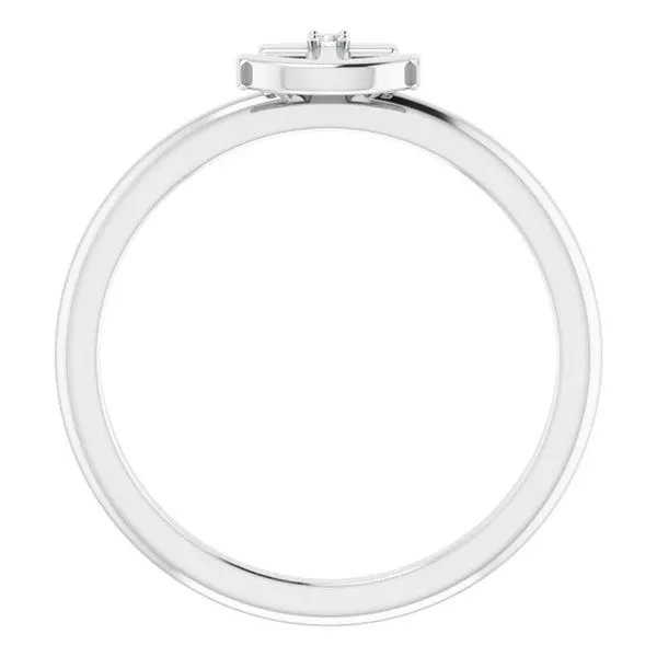 Cross Anchor Ring Image 2 Milan's Jewelry Inc Sarasota, FL