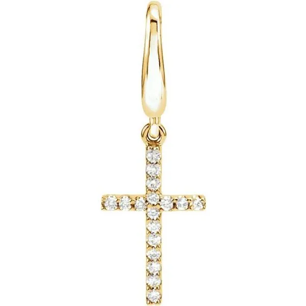 Petite Cross Charm/Pendant James & Williams Jewelers Berwyn, IL