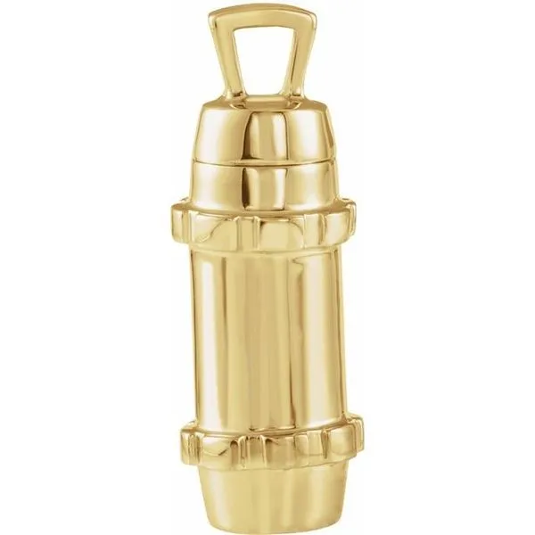 Cylinder Ash Holder Pendant J. Meredith Jewelers Delafield, WI